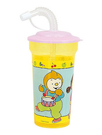 T'choupi Gobelet Paille 400 Ml