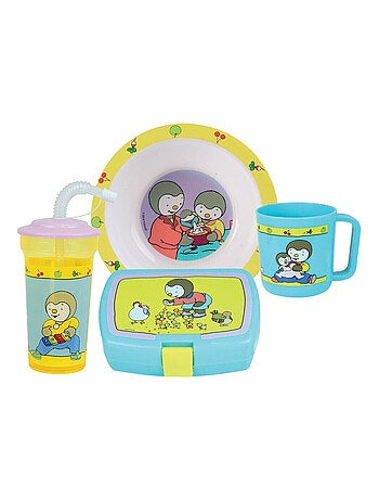 T'choupi lot vaisselle pour enfant