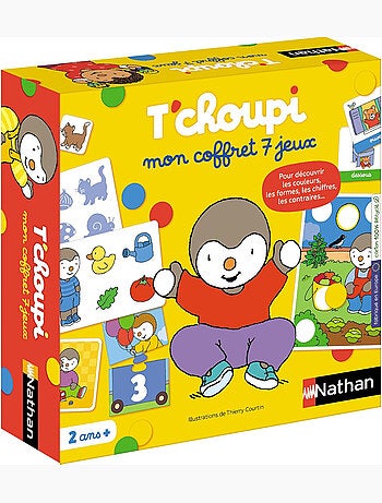 T'choupi Mon Coffret 7 Jeux - Nathan