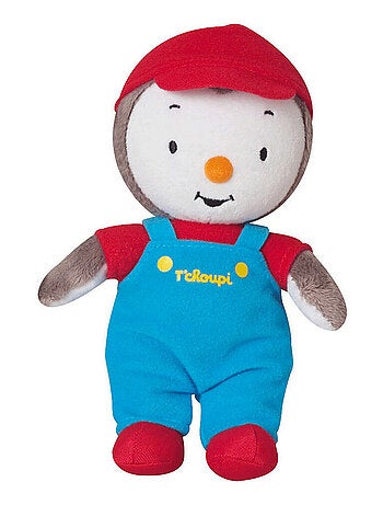 T'cHoupi Peluche -Salopette - Haut 17 cm
