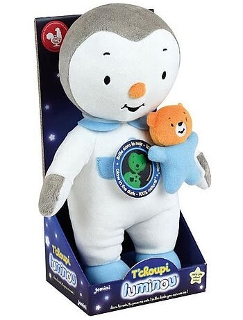 T'choupi Peluche Luminou 25cm - Jemini