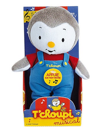 T'choupi Peluche Musical - Jemini
