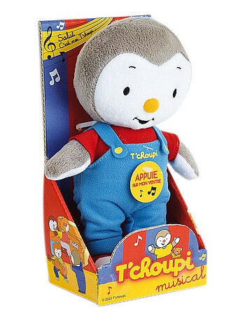 T'choupi Peluche Musical - Jemini