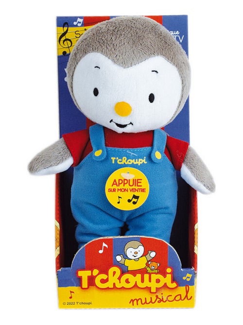 T'choupi Peluche Musical - Jemini - Kiabi