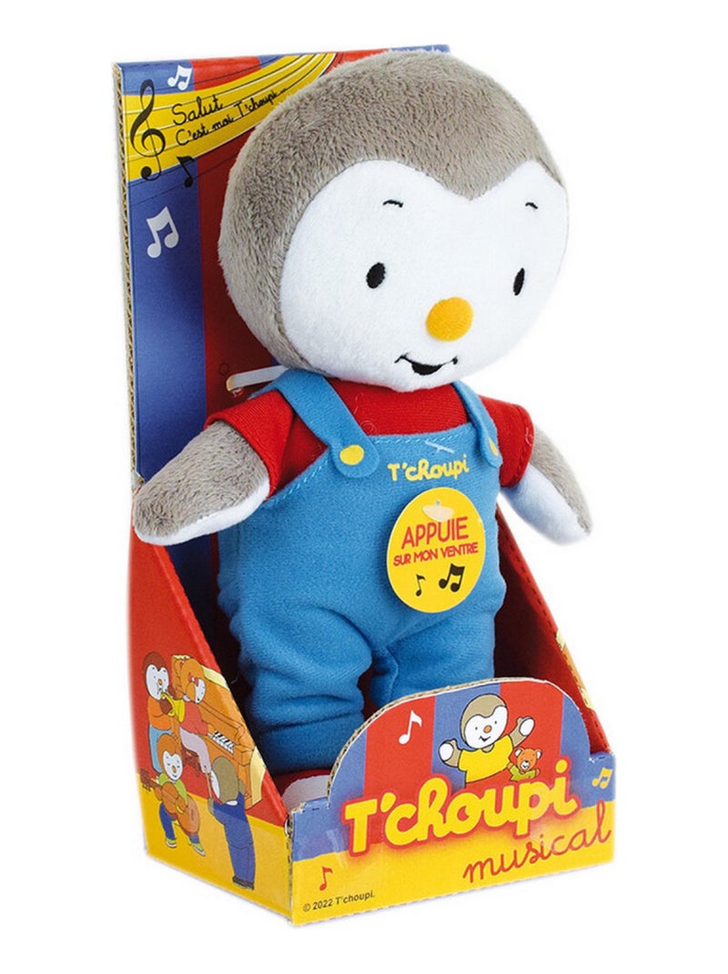 T'choupi Peluche Musical - Jemini Multicolore - Kiabi