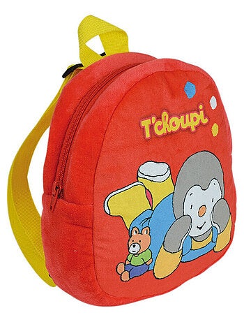 T'choupi Peluche Sac A Dos 23cm