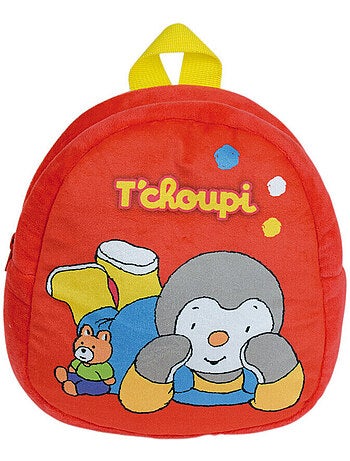T'choupi Peluche Sac A Dos 23cm