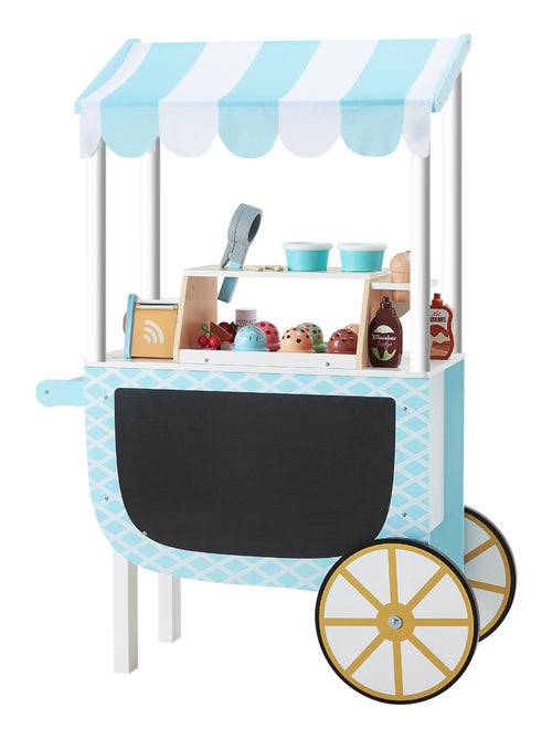 Teamson Kids, Chariot à glaces, Bleu - Kiabi