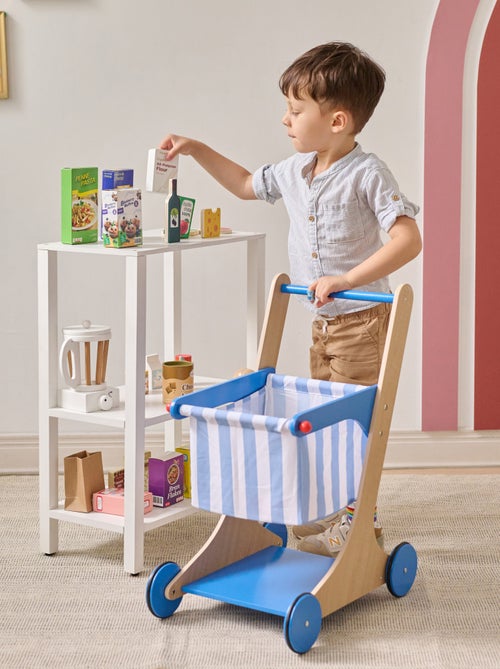 Teamson Kids, Chariot bois enfant avec accessoires et roues silencieuses - Kiabi