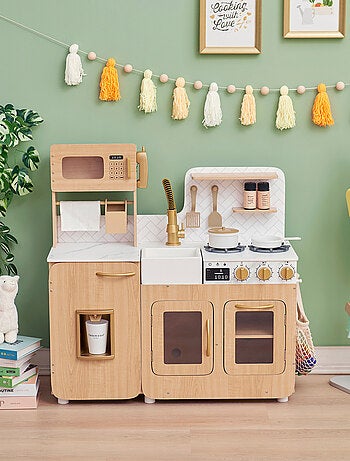 Teamson Kids, Cuisine enfant avec accessoires et crochets