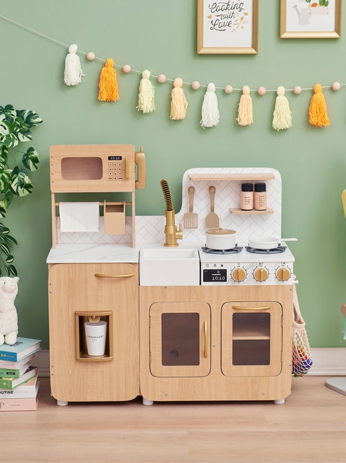 Teamson Kids, Cuisine enfant avec accessoires et crochets - Kiabi