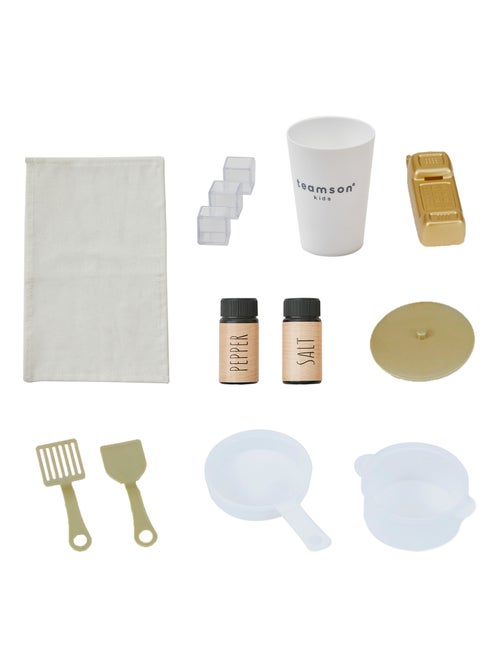 Teamson Kids, Cuisine enfant avec accessoires et crochets - Kiabi