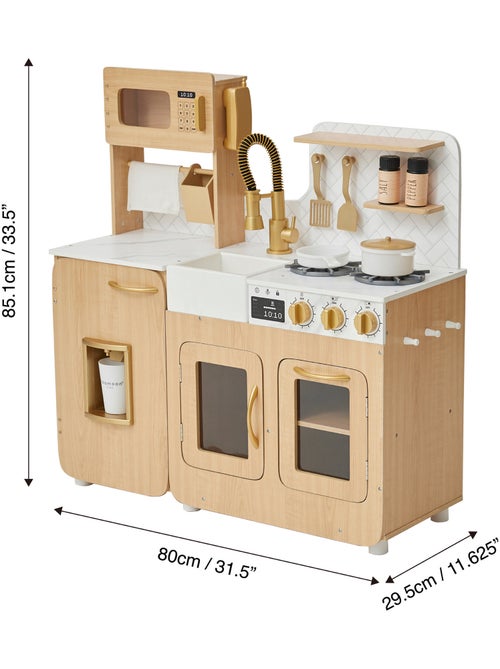 Teamson Kids, Cuisine enfant avec accessoires et crochets - Kiabi