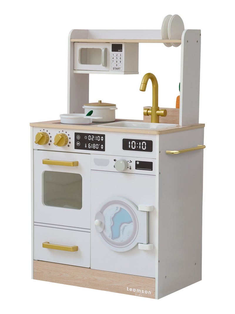 Teamson Kids, Cuisine enfant bois, Blanc Blanc - Kiabi