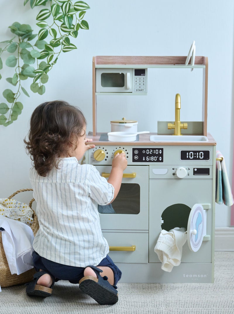 Teamson Kids, Cuisine enfant bois Vert - Kiabi