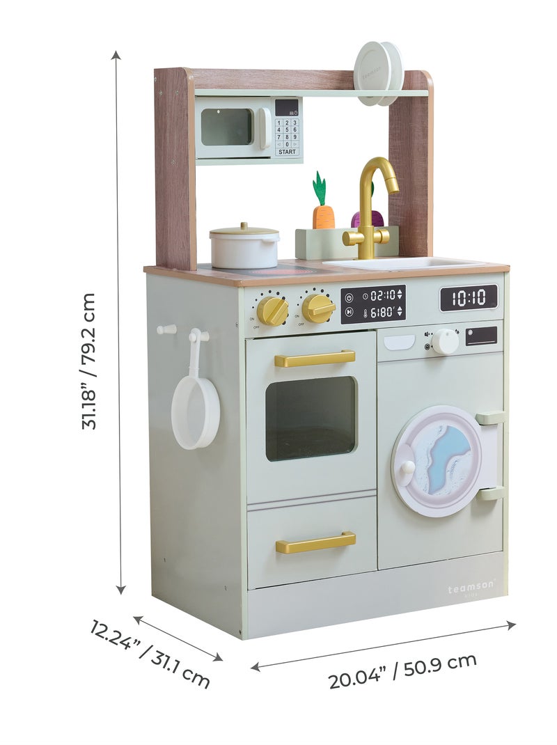 Teamson Kids, Cuisine enfant bois Vert - Kiabi