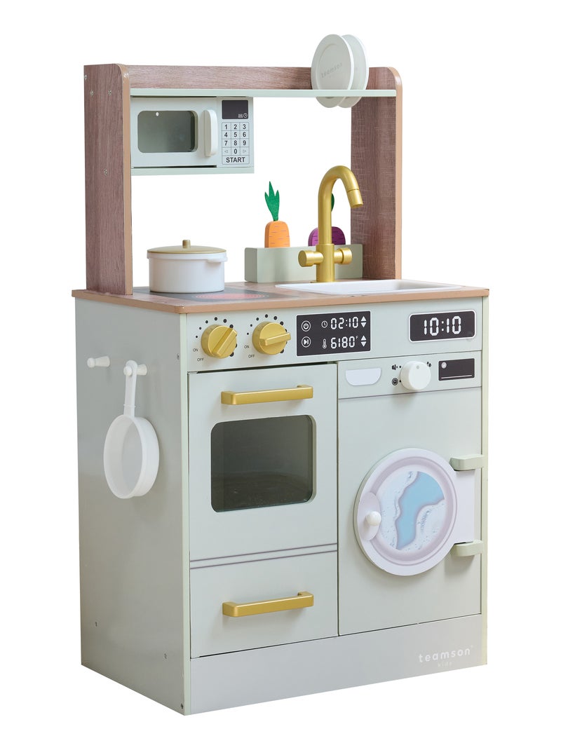 Teamson Kids, Cuisine enfant bois, Vert Vert - Kiabi