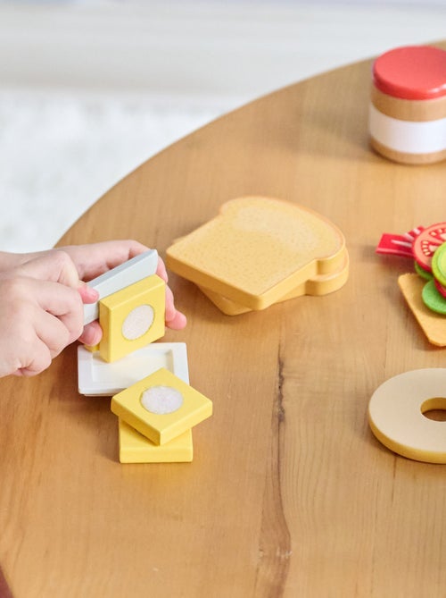 Teamson Kids, Set petit-déjeuner avec grille-pain cafetière & accessoires - Kiabi