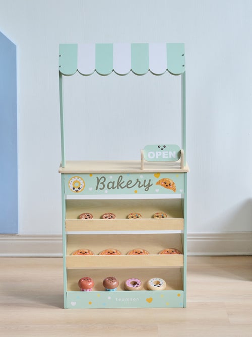 Teamson Kids, Stand de Boulangerie en Bois avec 12 Pâtisseries - Kiabi Teamson Kids, Stand de Boulangerie en Bois avec 12 Pâtisseries - Kiabi