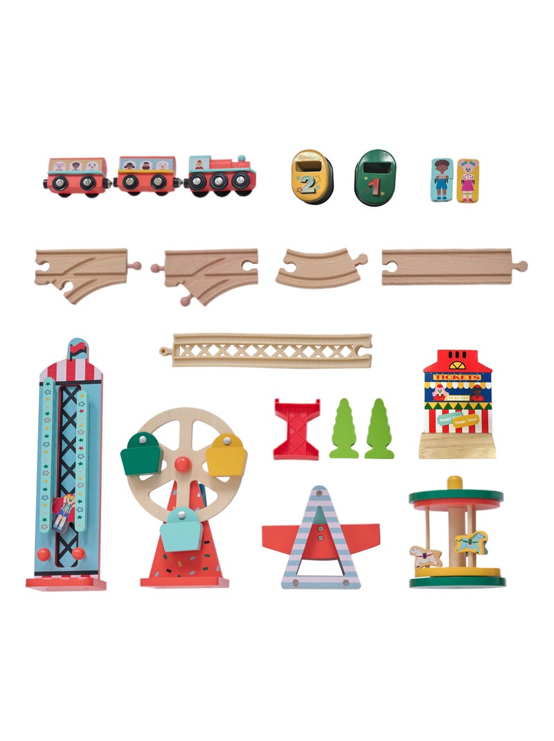 Teamson Kids, Table de train enfant, Bois Multicolore - Kiabi