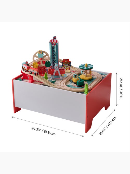 Teamson kids, table de train enfant, bois - Kiabi Teamson kids, table de train enfant, bois - Kiabi