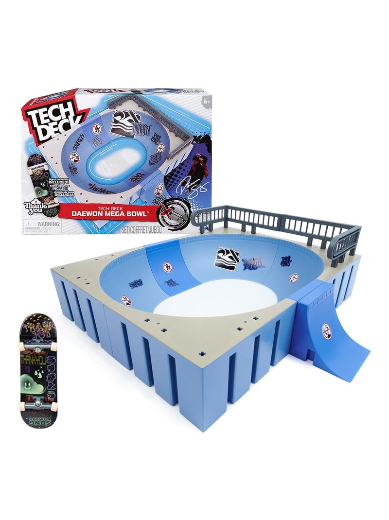 TECH DECK Mega Bowl - Finger Skate et Skate Zone N/A - Kiabi