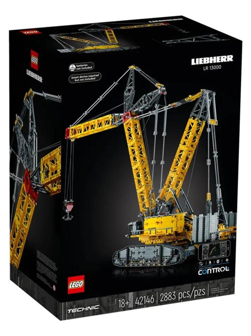 Technic La grue sur chenilles Liebherr LR 13000 - Kiabi