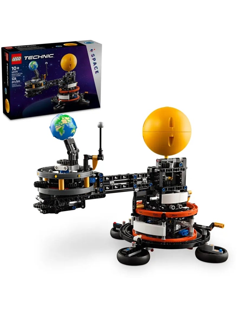 Technic La planète Terre et la Lune en orbite Multicolore - Kiabi