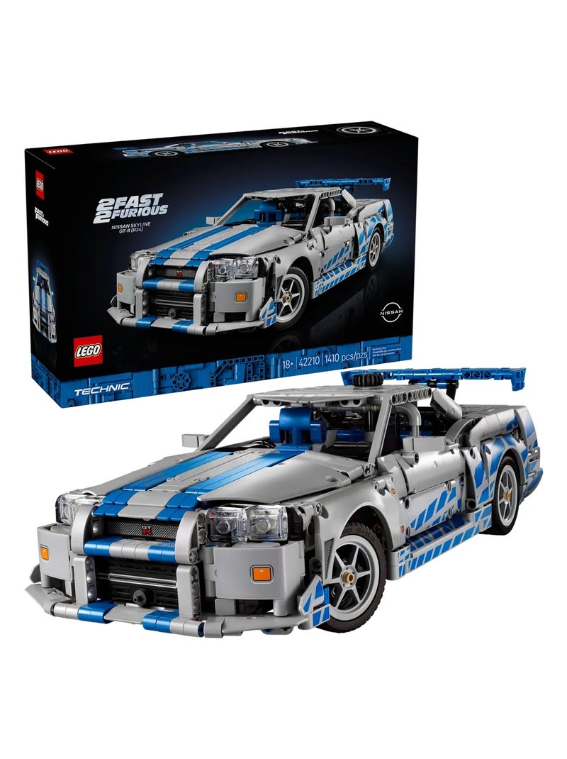Technic Voiture Nissan Skyline GT-R (R34) 2 Fast 2 Furious Multicolore - Kiabi