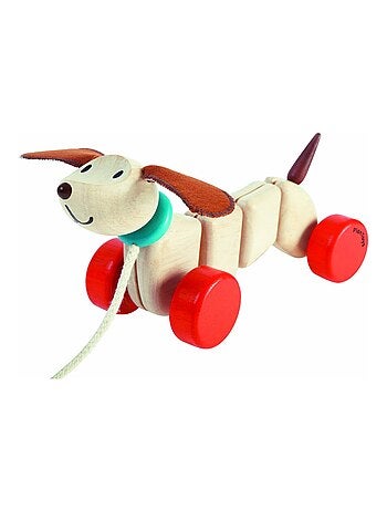 Teck le petit chien à tirer