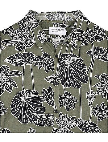 TEDDY SMITH - Chemise à motifs droite
