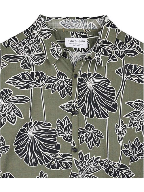 TEDDY SMITH - Chemise à motifs droite - Kiabi