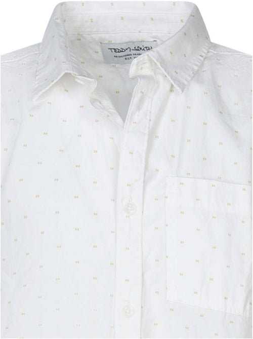TEDDY SMITH - Chemise coton ajustée - Kiabi TEDDY SMITH - Chemise coton ajustée - Kiabi