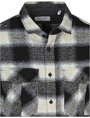 TEDDY SMITH - Chemise coton carreaux regular intermédiaire