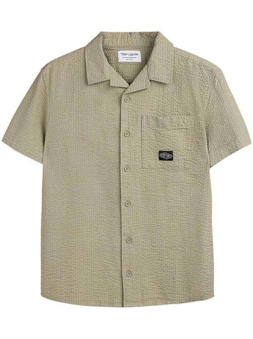 TEDDY SMITH - Chemise coton droite - Kiabi TEDDY SMITH - Chemise coton droite - Kiabi