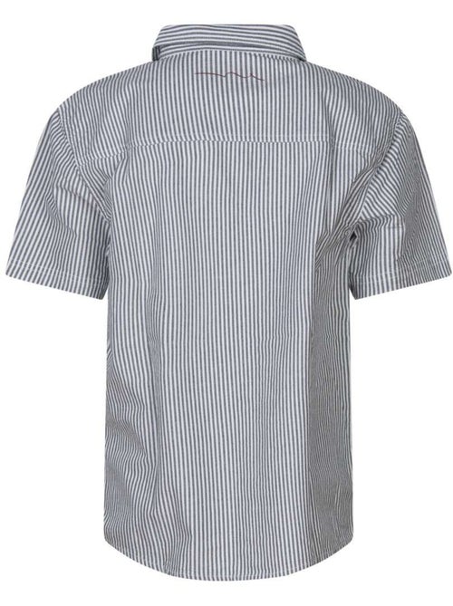 TEDDY SMITH - Chemise coton rayé ajustée - Kiabi TEDDY SMITH - Chemise coton rayé ajustée - Kiabi