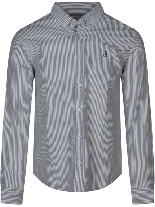 TEDDY SMITH - Chemise coton rayée ajustée - Kiabi