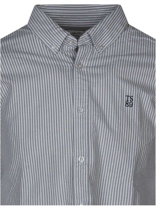 TEDDY SMITH - Chemise coton rayée ajustée - Kiabi