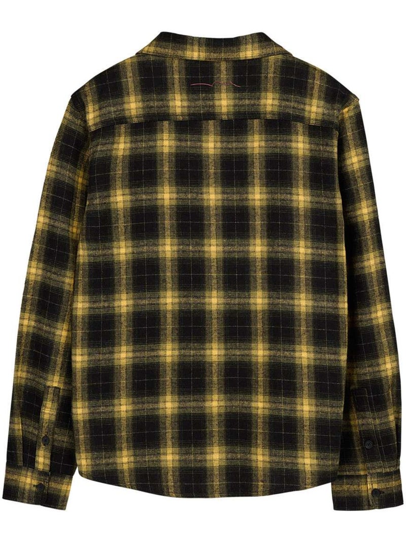 TEDDY SMITH - Chemise coton regular fit Jaune - Kiabi
