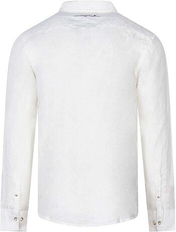 TEDDY SMITH - Chemise lin droite