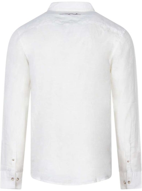 TEDDY SMITH - Chemise lin droite - Kiabi