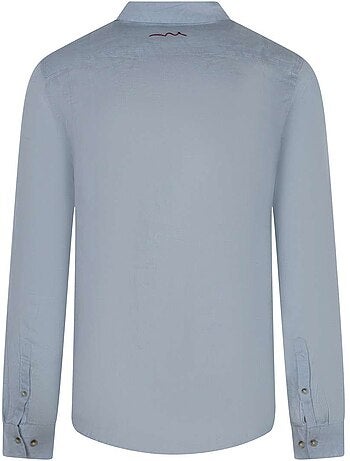 TEDDY SMITH - Chemise lin droite