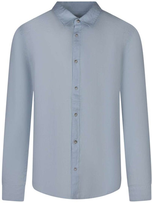 TEDDY SMITH - Chemise lin droite - Kiabi