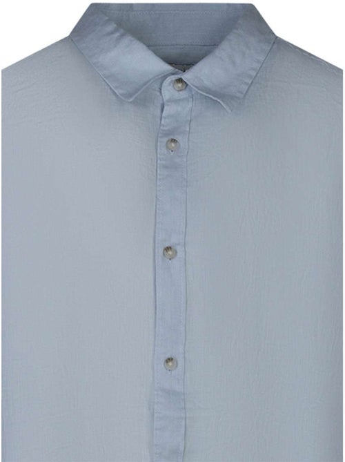 TEDDY SMITH - Chemise lin droite - Kiabi