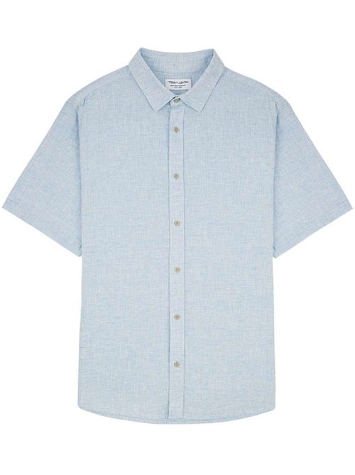TEDDY SMITH - Chemise lin regular - Kiabi