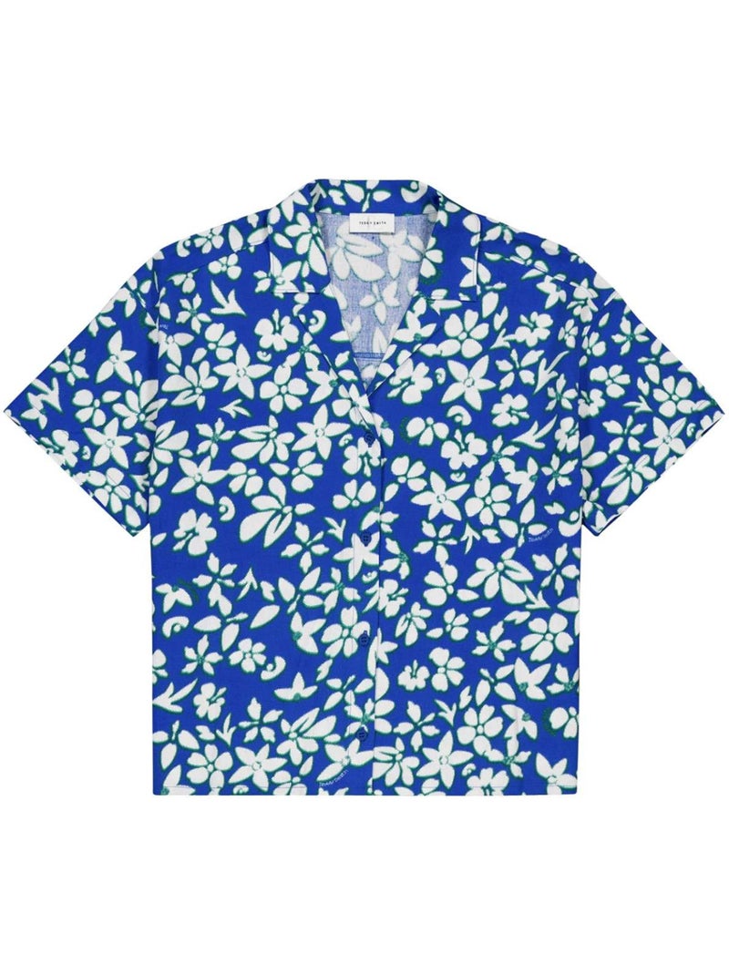 TEDDY SMITH - Chemisier Bleu - Kiabi