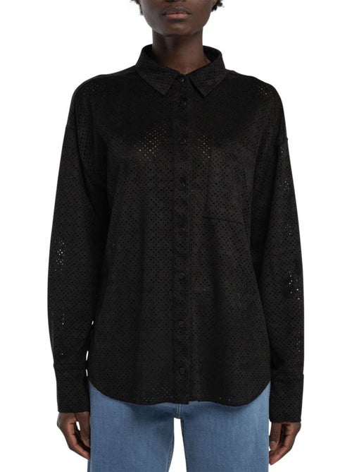 TEDDY SMITH - Chemisier en daim - Kiabi TEDDY SMITH - Chemisier en daim - Kiabi