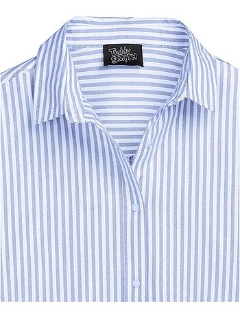 TEDDY SMITH - Chemisier rayé