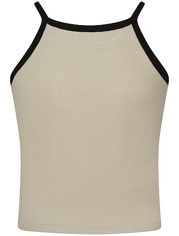 TEDDY SMITH - Débardeur côtelé ajusté