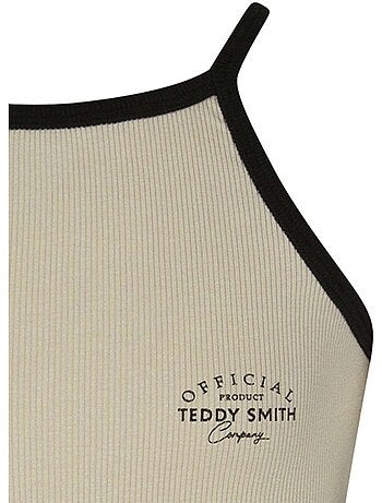 TEDDY SMITH - Débardeur côtelé ajusté